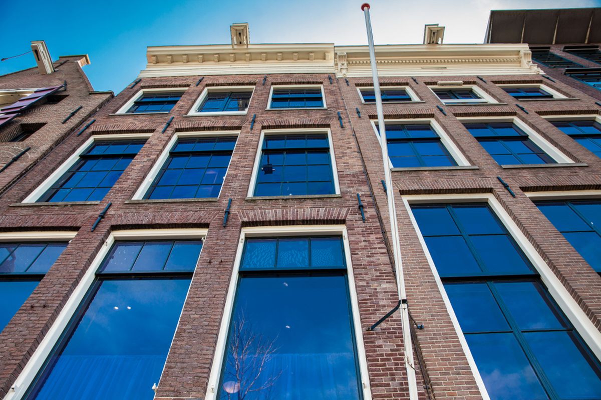 The Anne Frank House in Amsterdam
