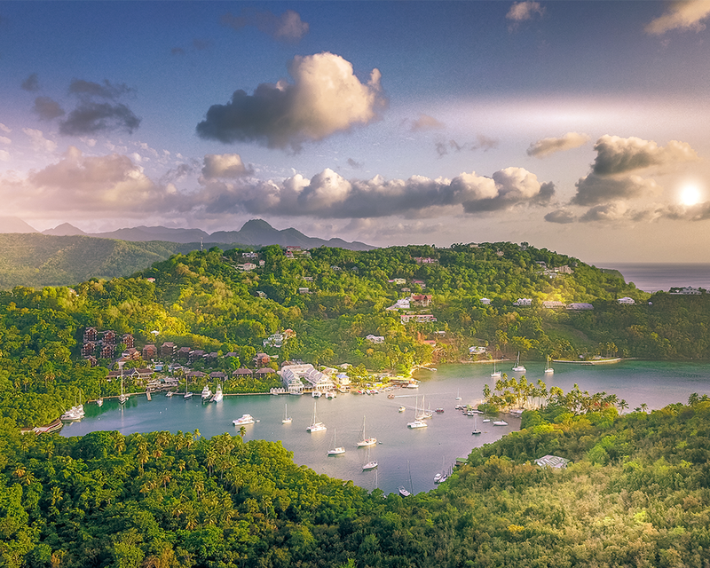 Santa Lucia - Marigot Bay