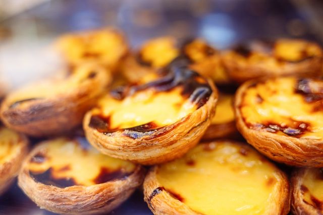 Fresh-baked Portuguese Pastie de Nata