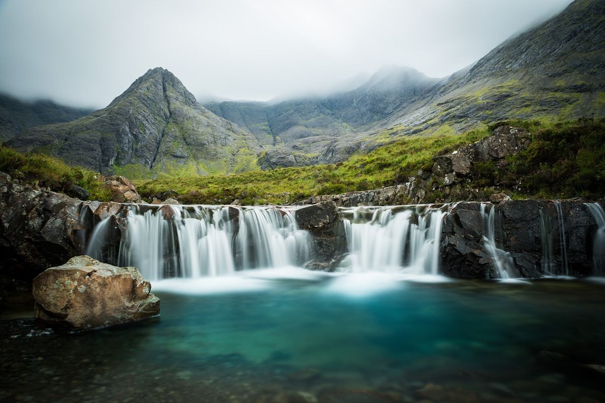 Fairy Pools on the Isle of Skye, Scotland