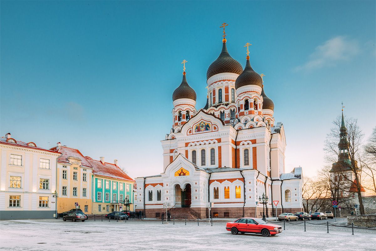Alexander Nevsky Cathedral, Tallinn, Estonia
