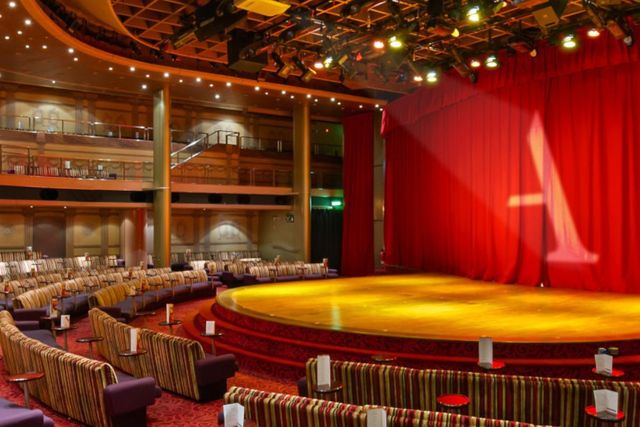 View of the Palladium stage