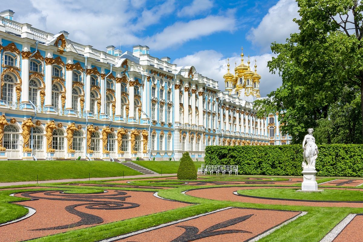 Catherine Palace in St Petersburg