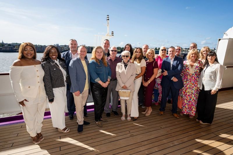 Cast of Fun Loving Brits At Sea
