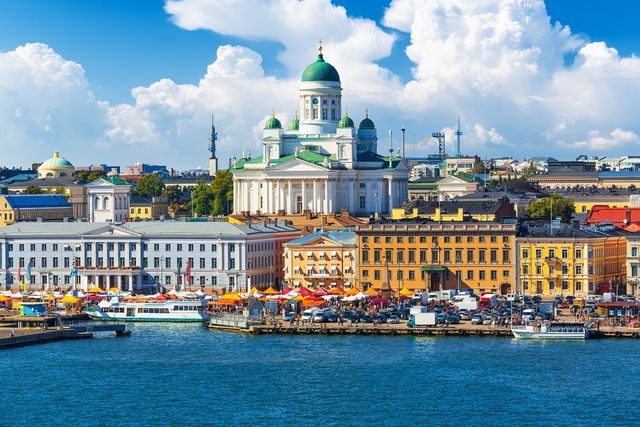 Helsinki skyline photo