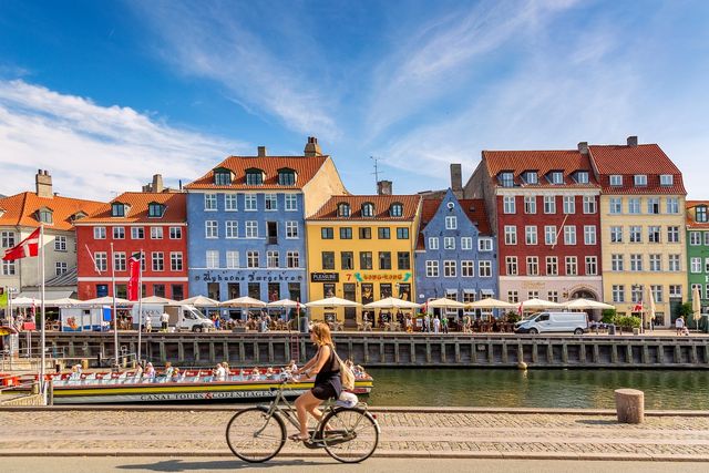 Copenhagen cyclist