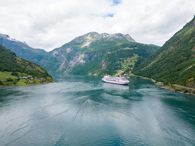 Ambience in Geiranger, Norway