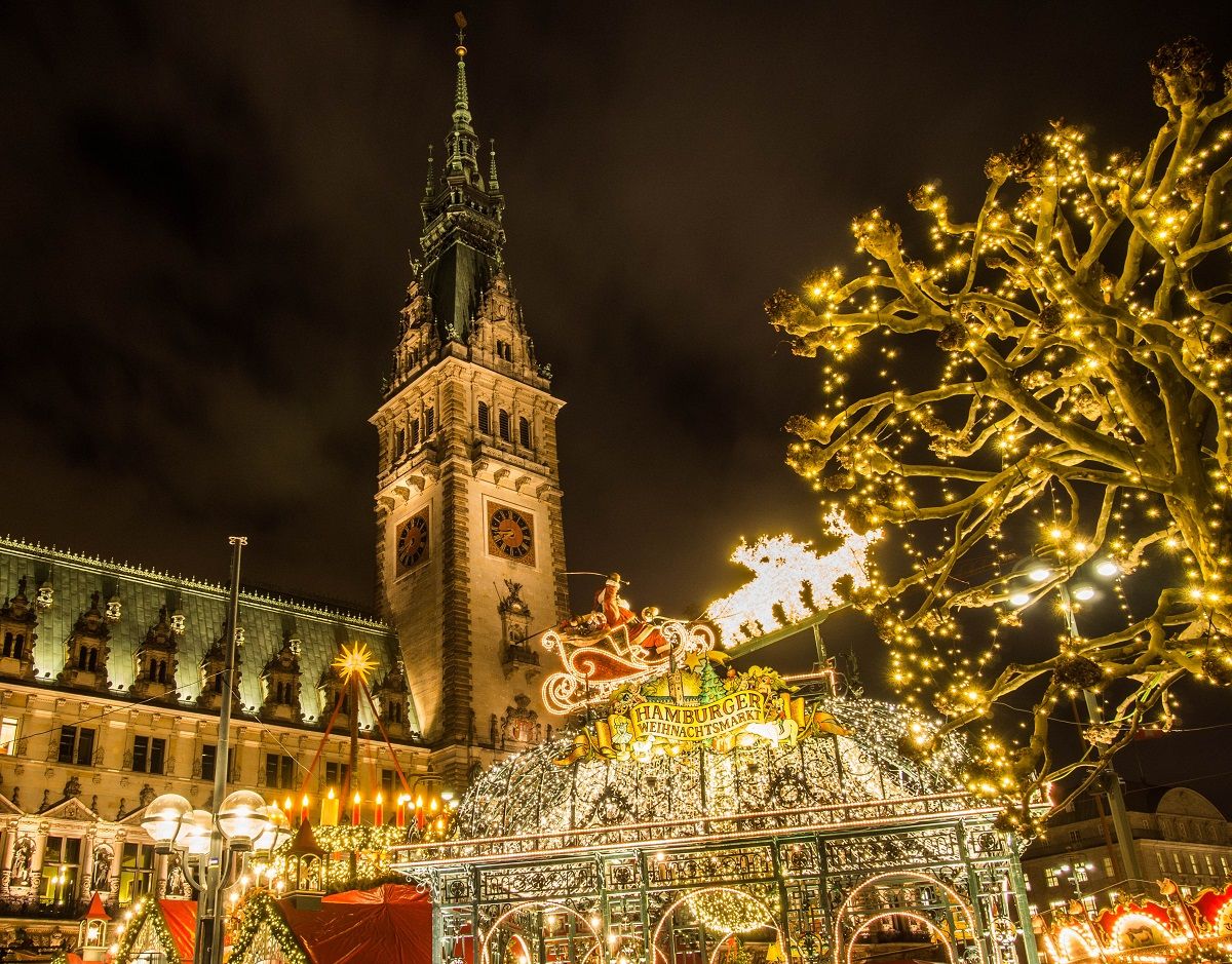 Hamburg Christmas market