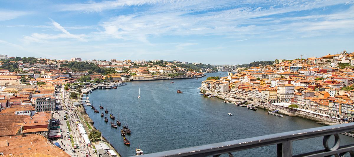 The Port of Leixões in Portugal