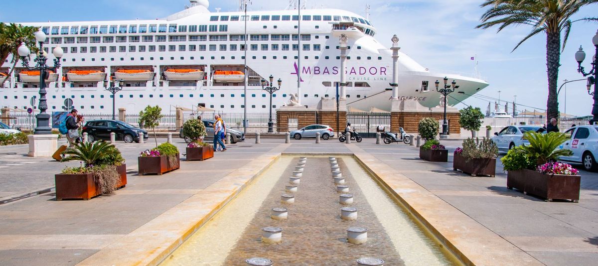 Ambience in Cadiz on a Spain Cruise by Ambassador