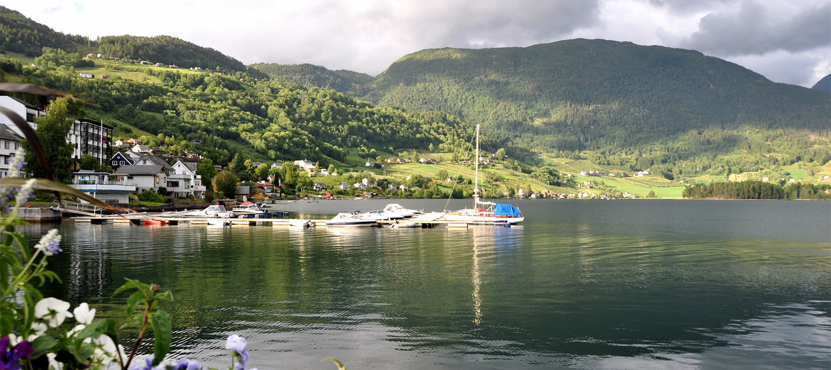 Jetty at Ulvik, Norway