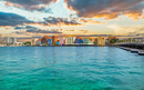 Handelskade Waterfront in Willemstad, Curacao