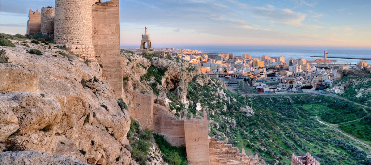 Alcazaba of Almeria, Andalusia, Spain