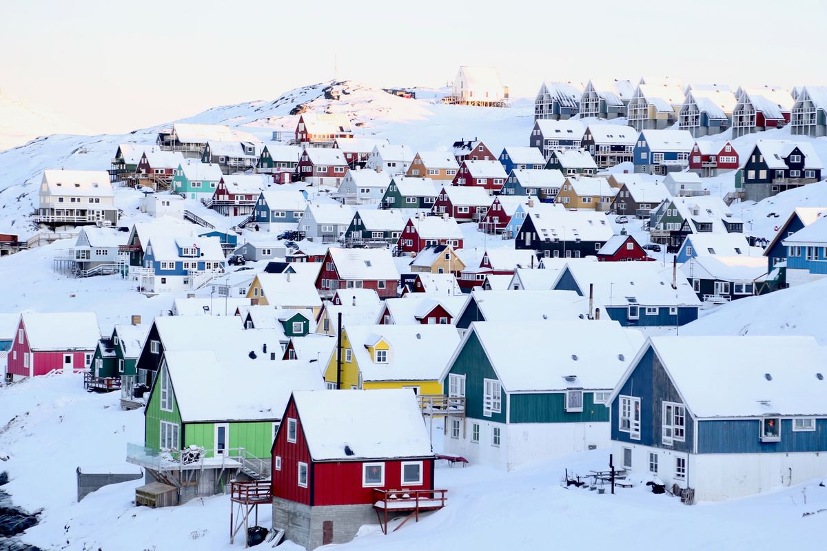 Myggedalen in Nuuk, Greenland
