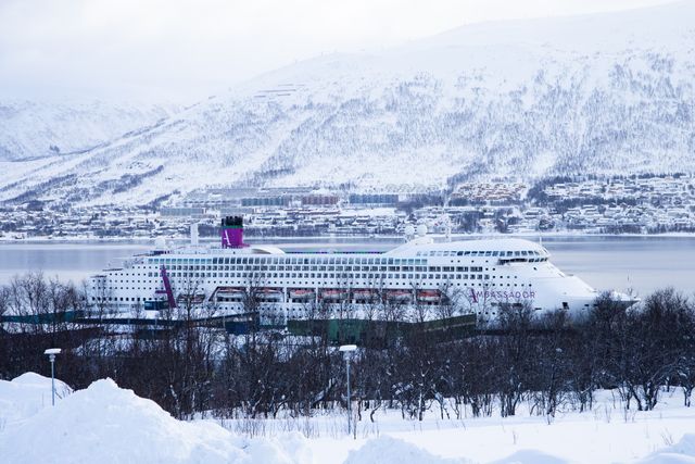 Ambience at dock in Tromsø