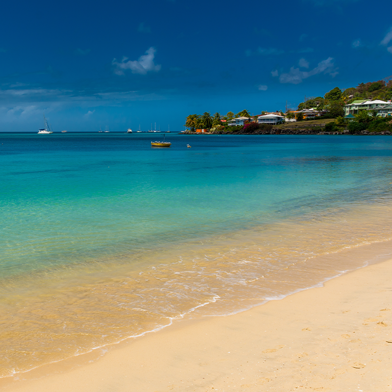 Grand Anse beach in Grenada